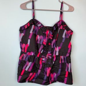 Marc Jacobs Navy/Pink Tanktop size 6, EUC.